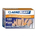 Sterile Fabric Plasters Assorted (x6 Sizes) Box x100